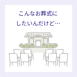 こんなお葬式にしたいんだけど…